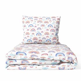 Ágyneműhuzat 90x120 cm + 40x60 cm - szivárványok