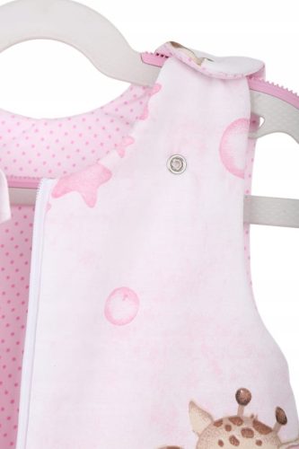 Univerzális baba hálózsák 2.0 TOG - rózsaszín zsiráf