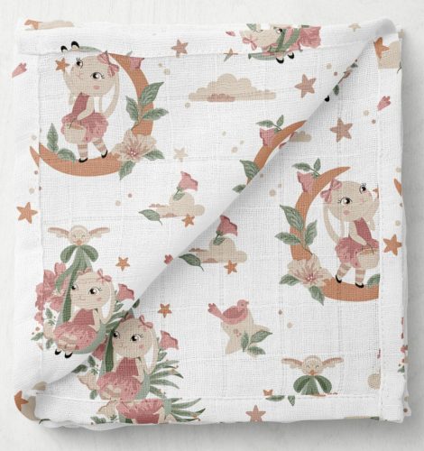 Muszlin textilpelenka csomag - tavasz