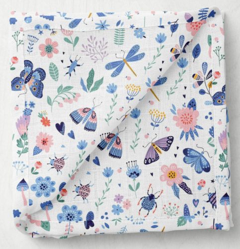 Muszlin textilpelenka csomag - tavasz