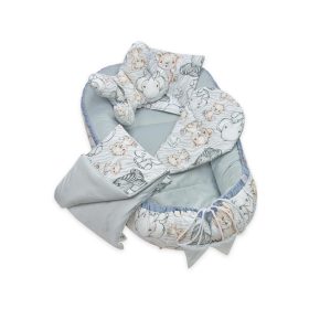 5 részes babafészek szett - szafari