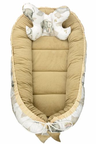 5 részes babafészek szett - elefánt