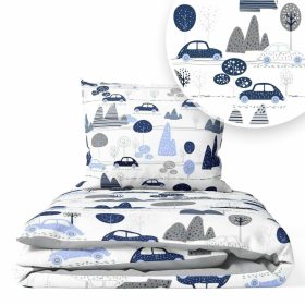 Ágyneműhuzat 90x120 cm + 40x60 cm - autók