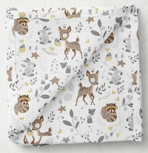 Muszlin textilpelenka csomag - őzike