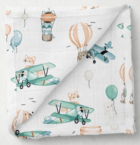 Muszlin textilpelenka csomag - repcsik