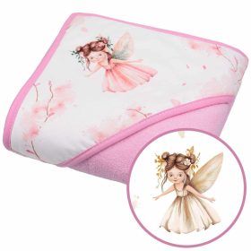 Kapucnis törölköző - tündér